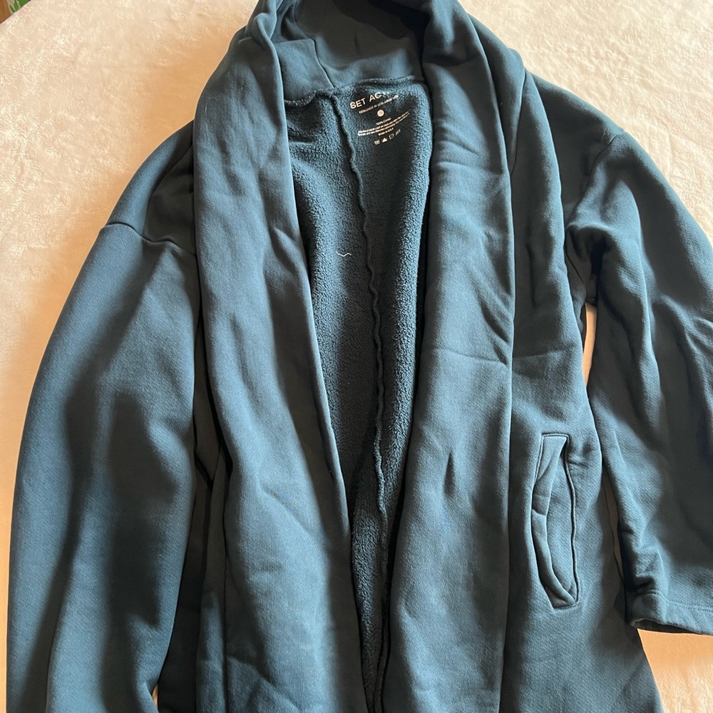 SET Active Cozy Blue Jacket